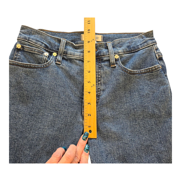 Madewell Jeans Womens Size 25 Blue The Mid-Rise Perfect Vintage Tapered Classic - Picture 12 of 13